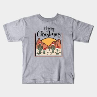 Christmas in the desert Kids T-Shirt